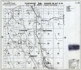 Page 036 - Township 34 N., Range 4 E., Lassen National Forest, Hat Creek, Cornaz Lake, Shasta County 1959